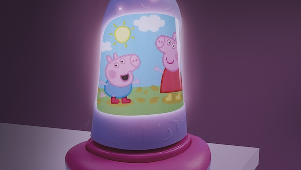 peppa pig soft night light